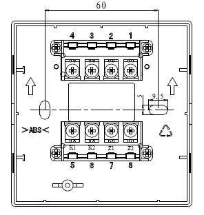 J-SAM-GSTN9311(Ex)防爆手動火災(zāi)報警按鈕端子示意圖